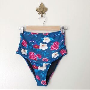 Cupshe Blue Sapphire High waisted bikini NWT